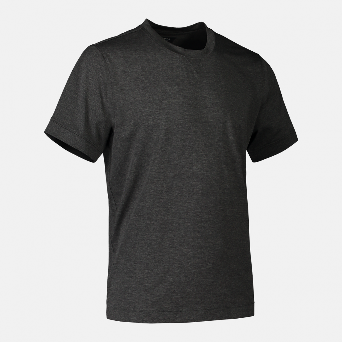 T-shirt av lätt återvunnen polyester, grå