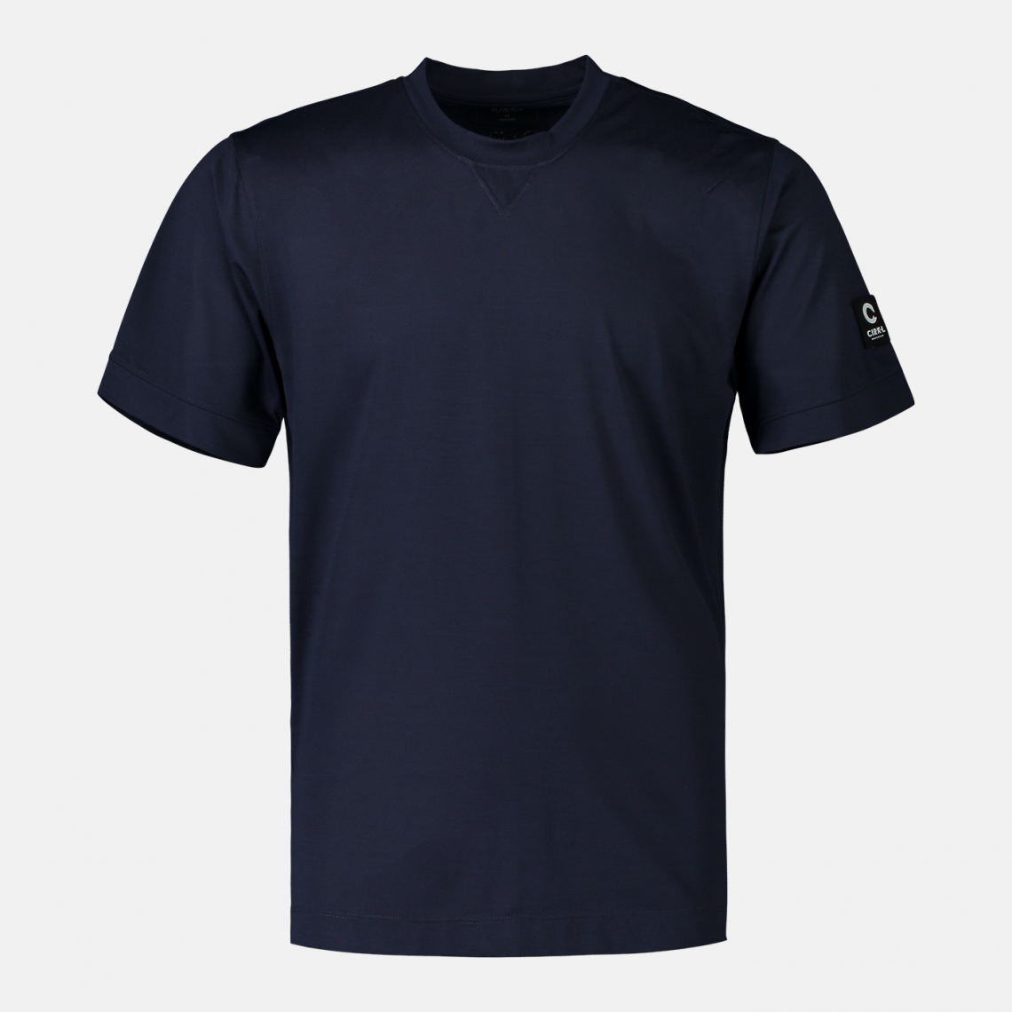 Blå t-shirt, OEKO-TEX certifierat tyg