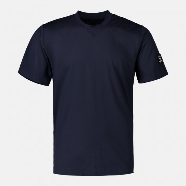Blå t-shirt, OEKO-TEX certifierat tyg
